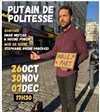 Omar Meftah dans Putain de Politesse - Théâtre des 3 Clés