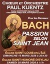 La Passion selon Saint-Jean de Jean-Sébastien Bach - Paroisse Saint-Honoré d'Eylau
