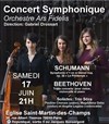 Concert symphonique orchestre Ars Fidelis - Eglise Saint Martin des Champs