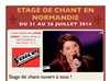 Stage de chant en Normandie - Camping Bois et Marais