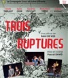 Trois ruptures - Théâtre du Chemin Vert