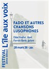Fado et autres chansons lusophones Festival L'île aux voix - Théâtre de l'Ile Saint-Louis Paul Rey