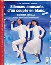 Silences amusants d'un couple en blanc - Espace Roseau Teinturiers