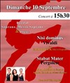 Nisi dominus de Vivaldi & Stabat Mater de Pergolèse - Eglise Notre Dame de la Salette
