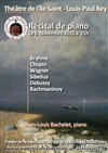 Jean-Louis Bachelet : Récital de piano - Théâtre de l'Ile Saint-Louis Paul Rey