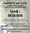 Requiem de Verdi - Basilique Sainte-Clotilde