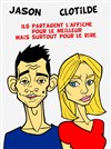 Clotilde et Jason dans Ils partagent l'affiche pour le meilleur mais surtout pour le rire - Le Paris de l'Humour