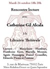 Rencontre lecture avec Catherine Gil Alcala - Librairie Théâtrale