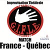 Match d'Improvisation théâtrale France-Québec - Grand Forum de Louviers