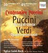 Puccini : Messa di Gloria / Verdi : Quattro pezzi sacri - Eglise Saint Roch