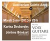 Récital Voix-Guitare - Théâtre des Sablons