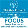 11 septembre 2001 - Théâtre Ouvert