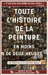 Toute l'histoire de la peinture en moins de deux heures - Théâtre Le 13ème Art - Grande salle