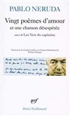 Vingt poèmes d'amour et une chanson désespérée de Pablo Neruda - Théâtre du Nord-Ouest
