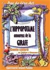 L'hippopotame amoureux de la girafe - Péniche Didascalie