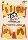 Petits crimes conjugaux - Espace St Jo' - Le vieux théâtre