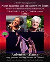 Affiche de Nous n'avons pas vu passer les jours / Ardentes