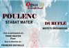 Opus 21 joue Poulenc et Duruflé - Temple des Batignolles