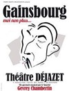 Gainsbourg, moi non plus - Théâtre Déjazet