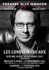 Les Lundis musicaux : David Stern et Opéra Fuoco - Théâtre Gaîté Rive Gauche