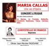 Maria Callas une vie d'opéra - Eglise Notre Dame