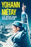 Yohann Métay dans Le sublime sabotage - La Factory - Salle Tomasi