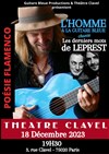 L'homme à la guitare bleue chante les derniers mots de Leprest - Théâtre Clavel