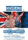 Brexit sentimental - Théâtre des Gémeaux - salle des Colonnes 