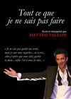 Tout ce que je ne sais pas faire - Aktéon Théâtre 