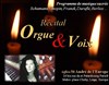 Récital d'Orgue & Voix - Eglise Saint-André De L'Europe