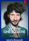 Victor Ghesquière dans À découvert - Théâtre La Boussole - petite salle