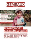 Les garçons et Guillaume, à table ! - Théâtre des Gémeaux - salle du Dôme