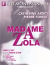 Madame Zola - Théâtre du Petit Montparnasse