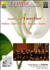 Ensemble vocal Laeta Voce - Eglise Notre Dame de la Salette