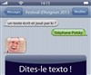Stéphane Polsky dans Dites-le texto ! - Théâtre Les Ateliers d'Amphoux