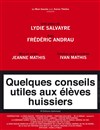 Frédéric Andrau dans Quelques conseils utiles aux élèves huissiers - Théâtre Arto