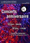 Ensemble vocal Largentière - Concerts Anniversaire 10 ans - Temple des Batignolles