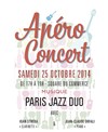 Paris jazz duo - Place du commerce
