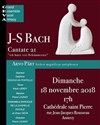 JS Bach Cantate N°21 - Cathédrale Saint Pierre