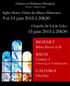 Mozart - Bach - Caldara - Eglise Notre Dame des Blancs Manteaux