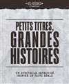 Petits Titres, Grandes Histoires - Le Kibélé