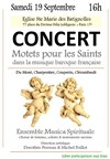 Choeur de Femmes, Solistes et Instruments anciens - Eglise Sainte Marie des Batignolles