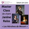 Master Class de chant avec Janine Reiss - Salle Cortot
