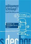Politiquement Schtroumpf - Le Petit livre bleu encore sur scène - Les Déchargeurs - Salle Vicky Messica