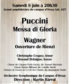 Concert Puccini / Wagner - Grand amphithéâtre Henri Cartan du Campus d'Orsay