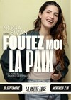 Noga Sivan dans Foutez-moi la paix - La Petite Loge Théâtre