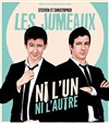 Steeven et Christopher les Jumeaux dans Ni l'un ni l'autre - Studio Marie Bell au Théâtre du Petit Gymnase