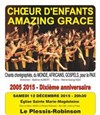 Choeur d'enfants Amazing grace - Eglise sainte Marie Magdeleine