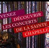 Récital classique, romantique - La Sainte Chapelle