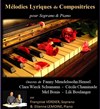 Mélodies Lyriques de Compositrices pour Soprano & Piano - Mairie du 3ème Arrondissement